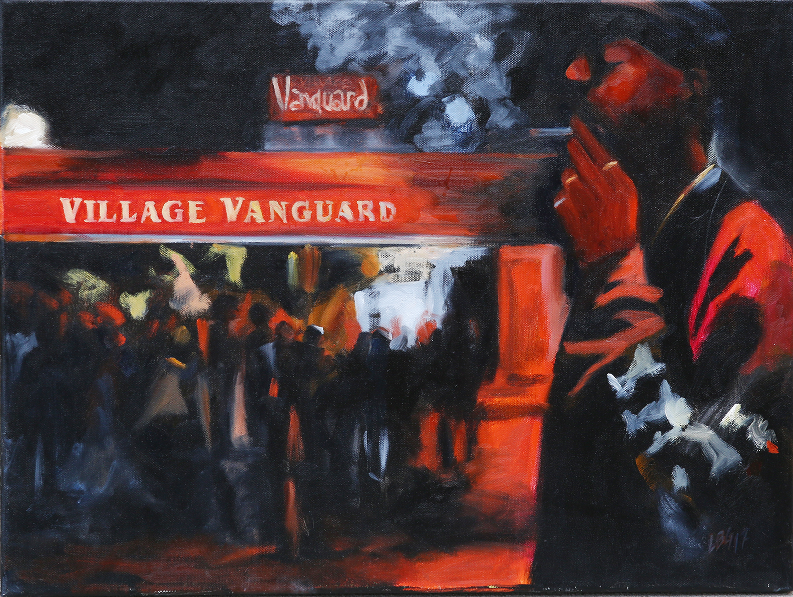 LBG-Paintings-2017-Lyndell-brookhouse-gil-Village-Vanguard